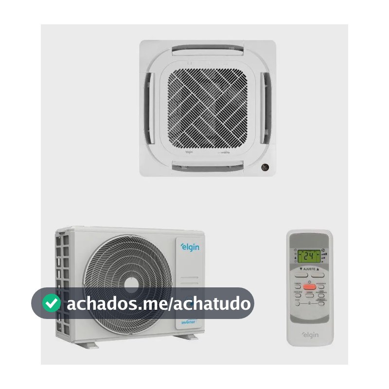 Elgin ar condicionado 45KVQI24C2NA cor branca
