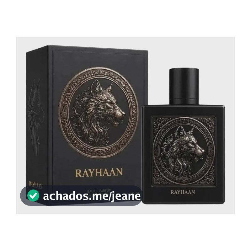 Perfume Árabe Rayhaan Wolf 100 Ml - Edp Lançamento 2026