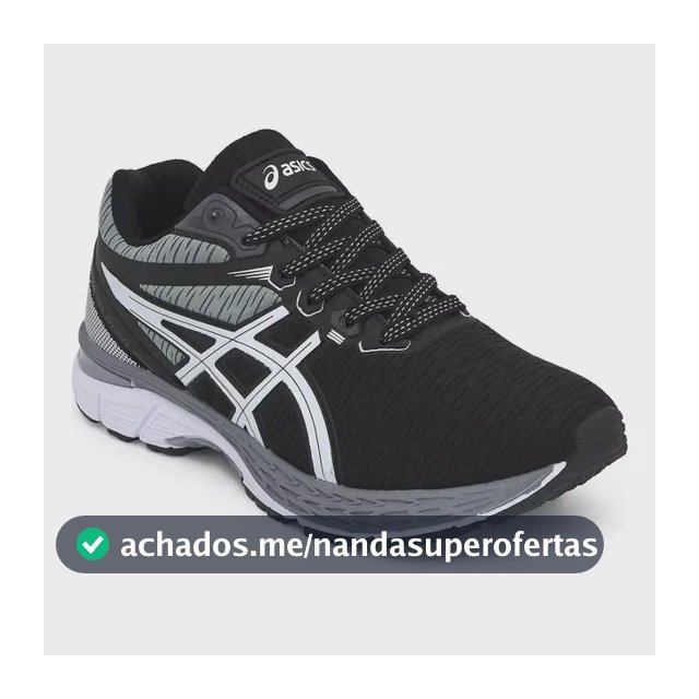 Tênis Asics Gel Revelation Academia  Caminhada Original Leve Preto/cinza 41 Br