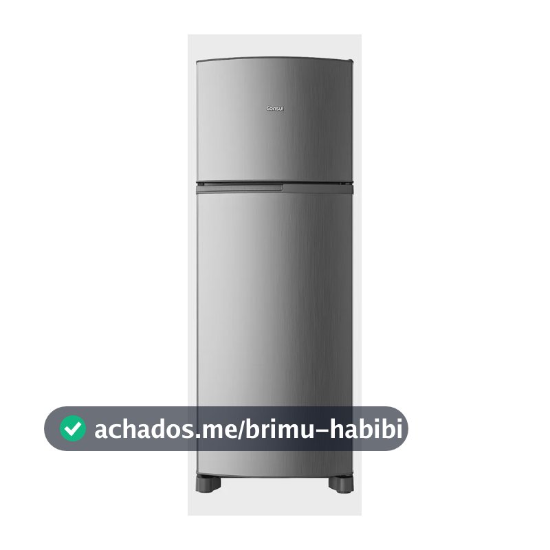 Geladeira Consul Frost Free 333 Litros Duplex Inox - CRM40MK
