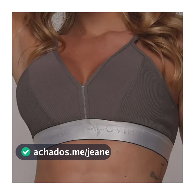 Top Milano Jacquard Canelado Chumbo Essentials Moving