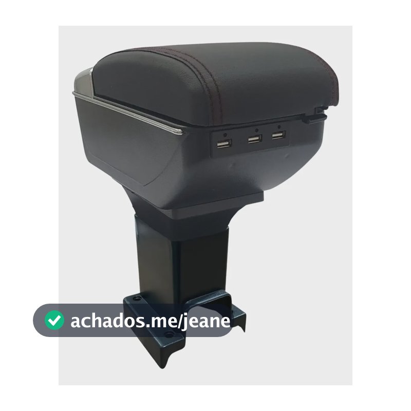 Console Automotivo Universal Gol Parati Saveiro Voyage Preto Preto