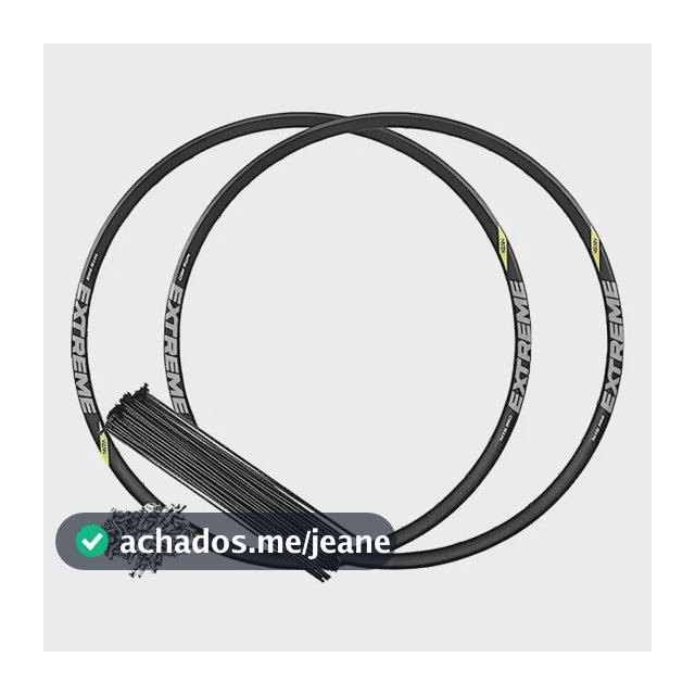 Par De Aro Vzan Extreme Pro 29 32f/ 36f Bike Mtb+raios Preto