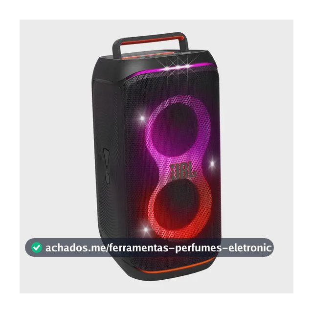 Caixa De Som Jbl Partybox Club 120 Bluetooth 160w Cor Preto