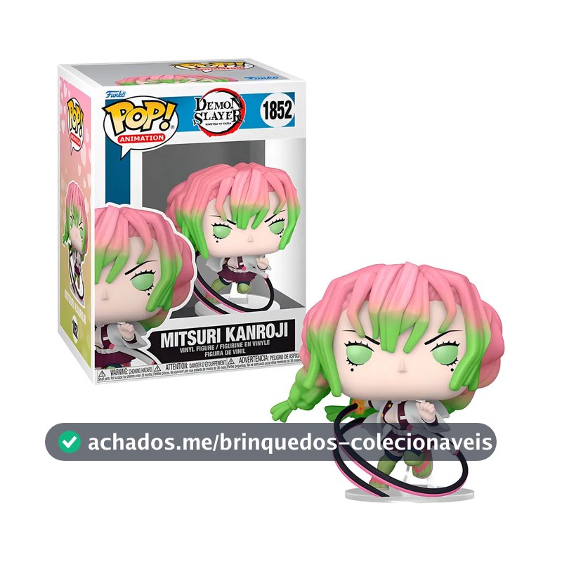 Animação Funko Pop: Demon Slayer - Mitsuri Attacking