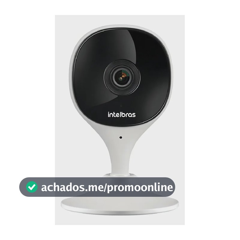 Câmera de Segurança Intelbras Imx C com resolução 2MP - branco
