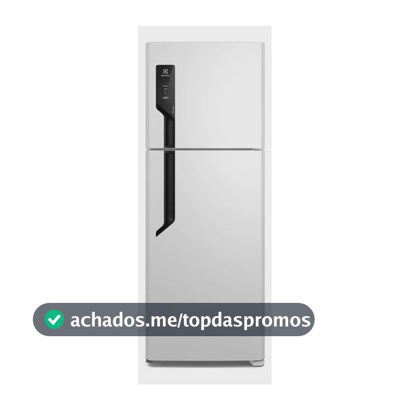 Geladeira Electrolux Frost Free com AutoSense 480L Efficient Duplex Branca TF71