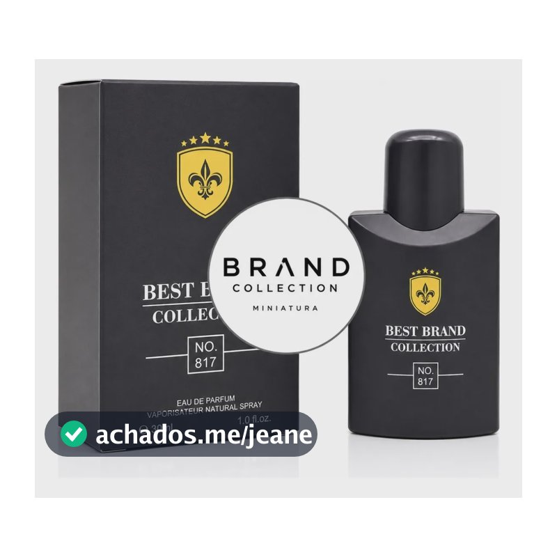 Perfume Best Brand Collection 817 Masculino Importado