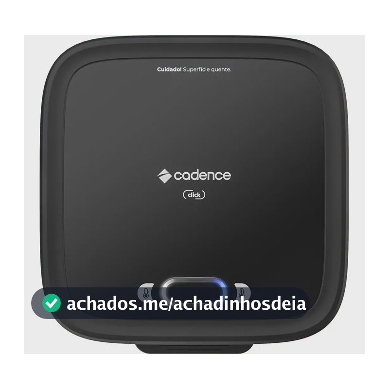 Grill Sanduicheira Cadence SAN400 Elétrica Chapa Misteira Tostex Tostequeira Hambúrguer Click