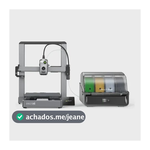 Impressora 3d Creality Hi Combo 500mm Automático Bivolt 127/220v Cinza