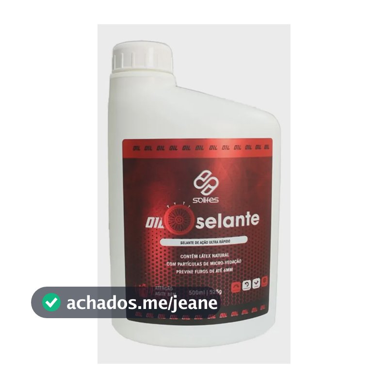 Líquido Selante Tubeless Solifes Mtb Speed Pneu Bike 500ml