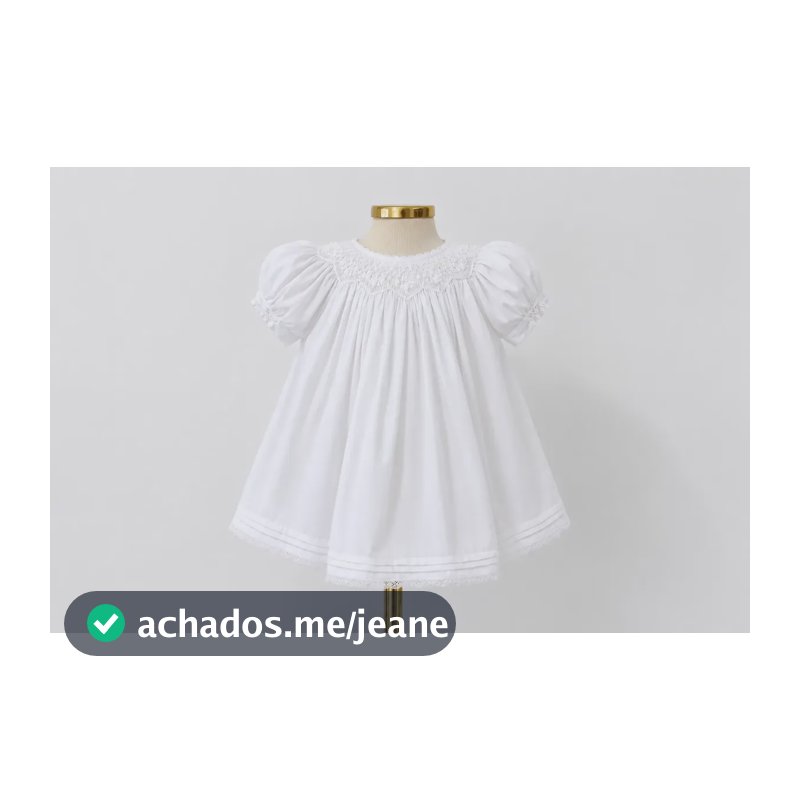 Vestido Amélie Ca Atelier Branco M