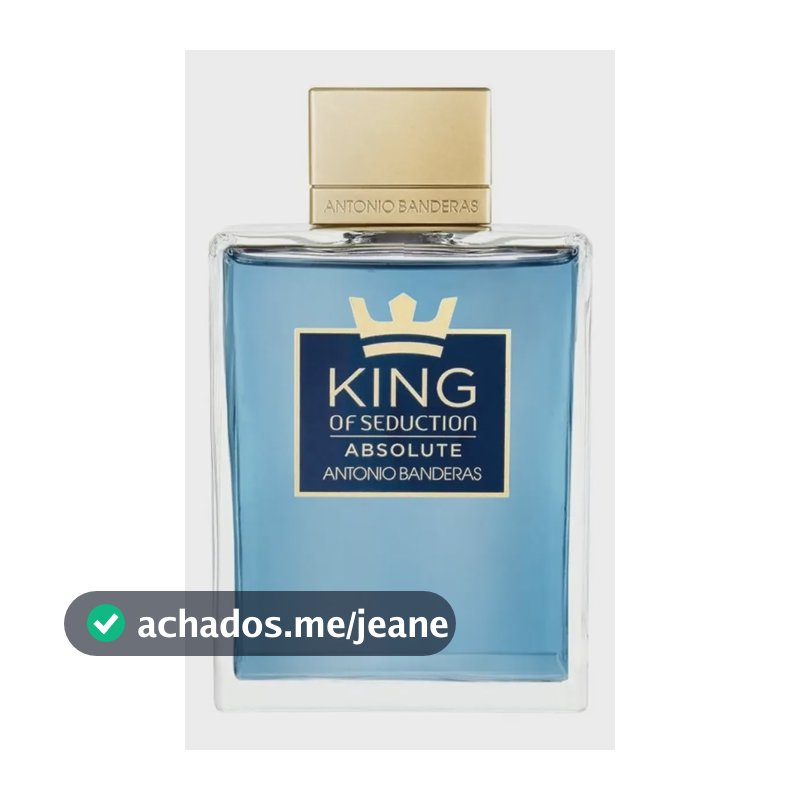 Banderas King of Seduction Absolute EDT 200ml para masculino - Distribuidor Autorizado