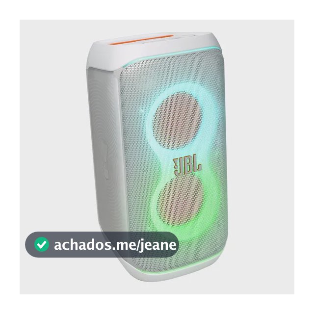 Caixa De Som Bluetooth Jbl Partybox Club 120 Branca