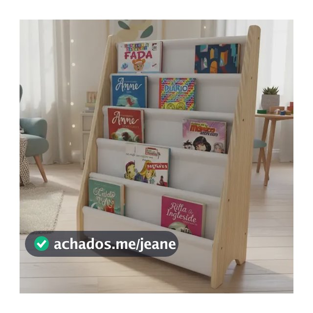 Estante Infantil Emi Móveis Livreiro 5 Prateleiras