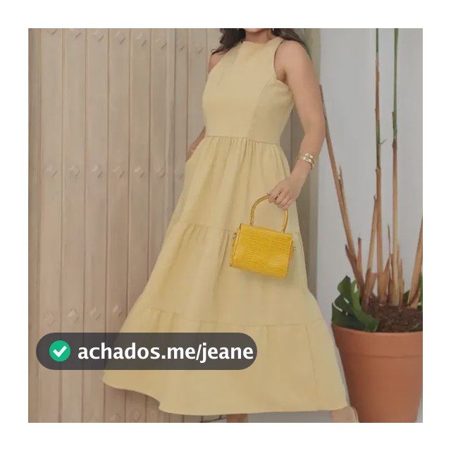 Vestido Feminino Midi Elegante Casual Festa Linho Premium