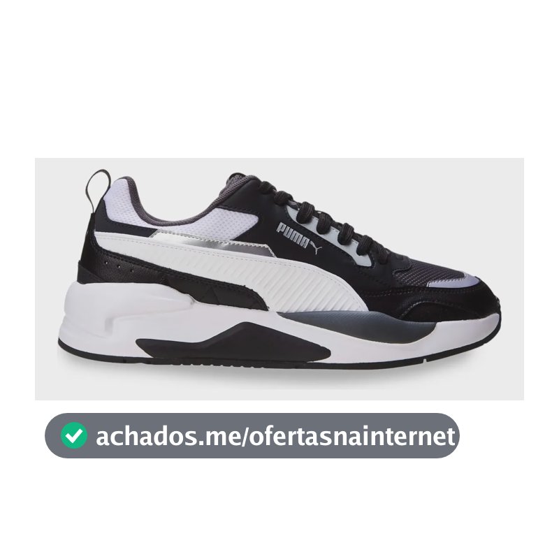 Tênis Masculino X-ray 2 Square Puma Puma Black-dark Shadow-puma White Liso 39