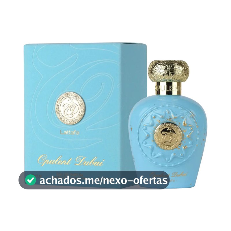 Perfume Árabe Lattafa Opulent Dubai Eau De Parfum 100 ML