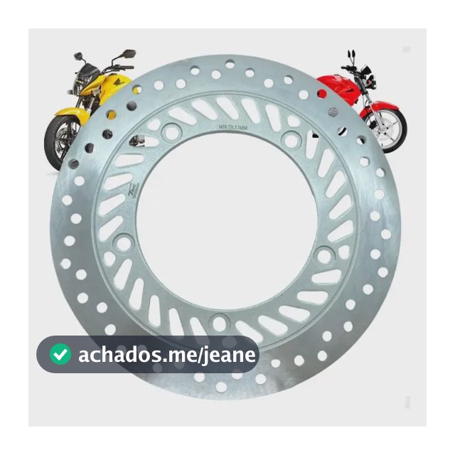 Disco Freio Dianteiro Honda Cbx250 Twister Cb300r Até 2015
