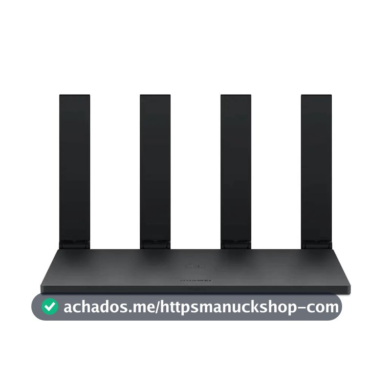 Roteador HUAWEI WiFi AX2S 5 GHz Wi-Fi 6 HarmonyOS Mesh+ EasyMeshVisualização de Diagnósticos do Wi-Fi Controle Parental Preto