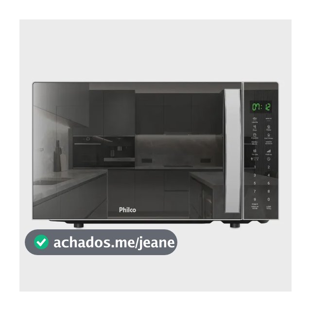 Micro-ondas Philco Prateado Pmo39e 33l 1400w
