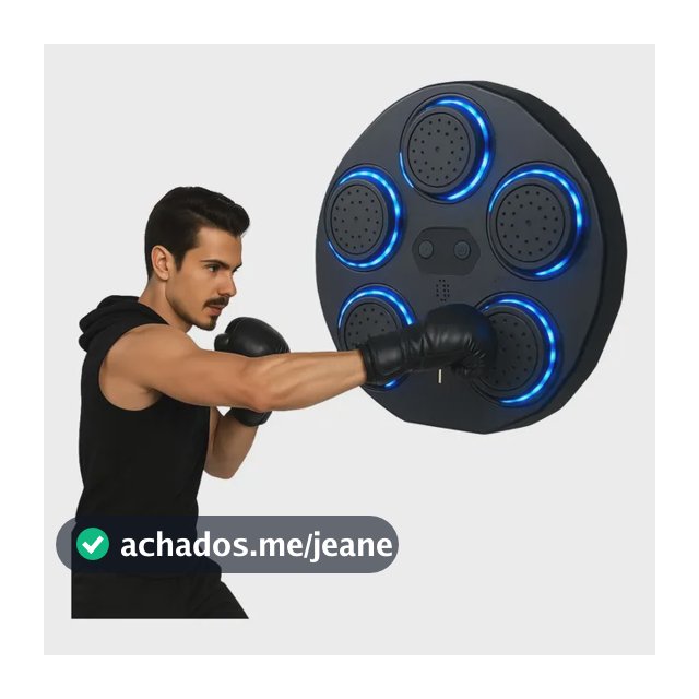 Máquina De Boxe Musical Inteligente Punch Boxing Urbantek