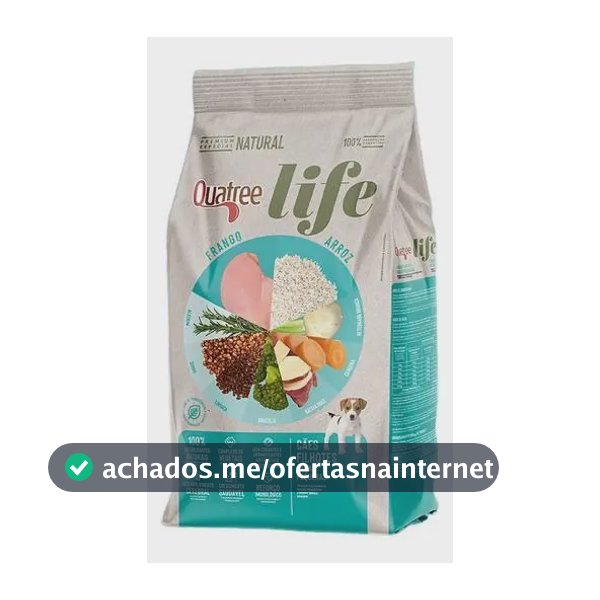 Quatree Life ração filhotes raças pequenas 10.1kg