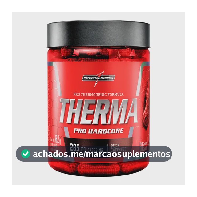 Suplemento Therma Pro Hardcore 60 Cápsulas Integralmédica Neutro