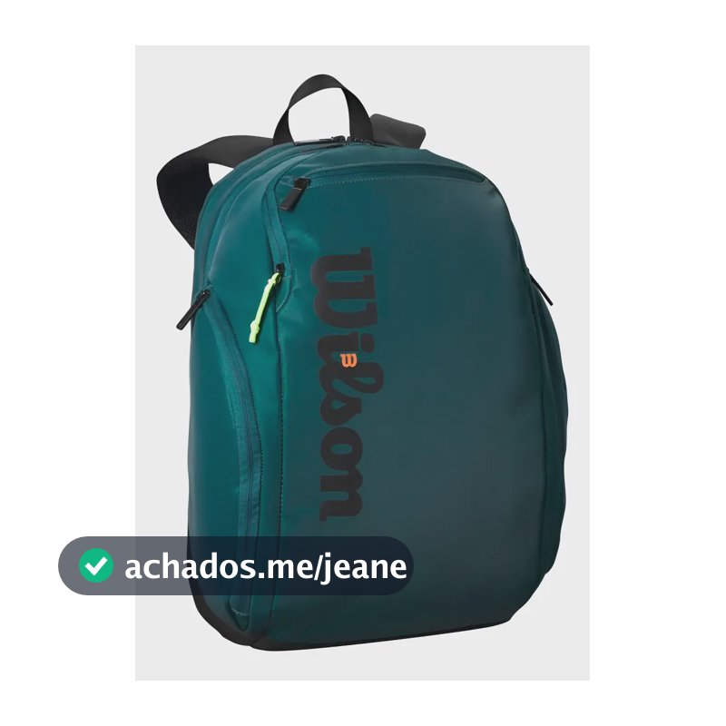 Wilson Mochila Blade Super Tour Mochila V9 Color Verde Esmeralda