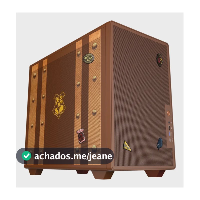 Gabinete Gamer Redragon Harry Potter Magic Trunk Sem Fans