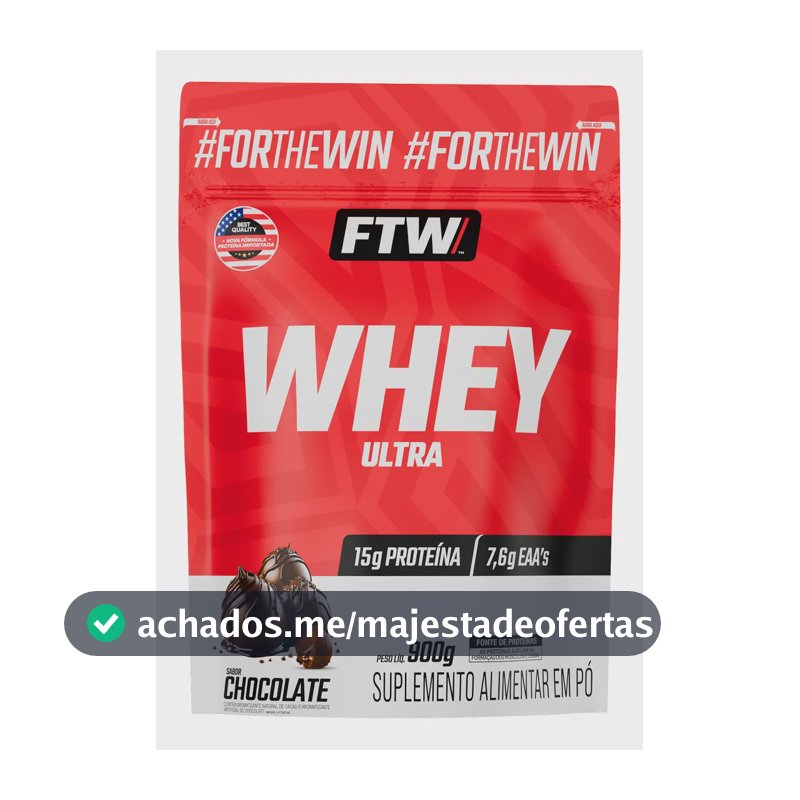 Whey protein FTW em pó sabor Chocolate x 900g