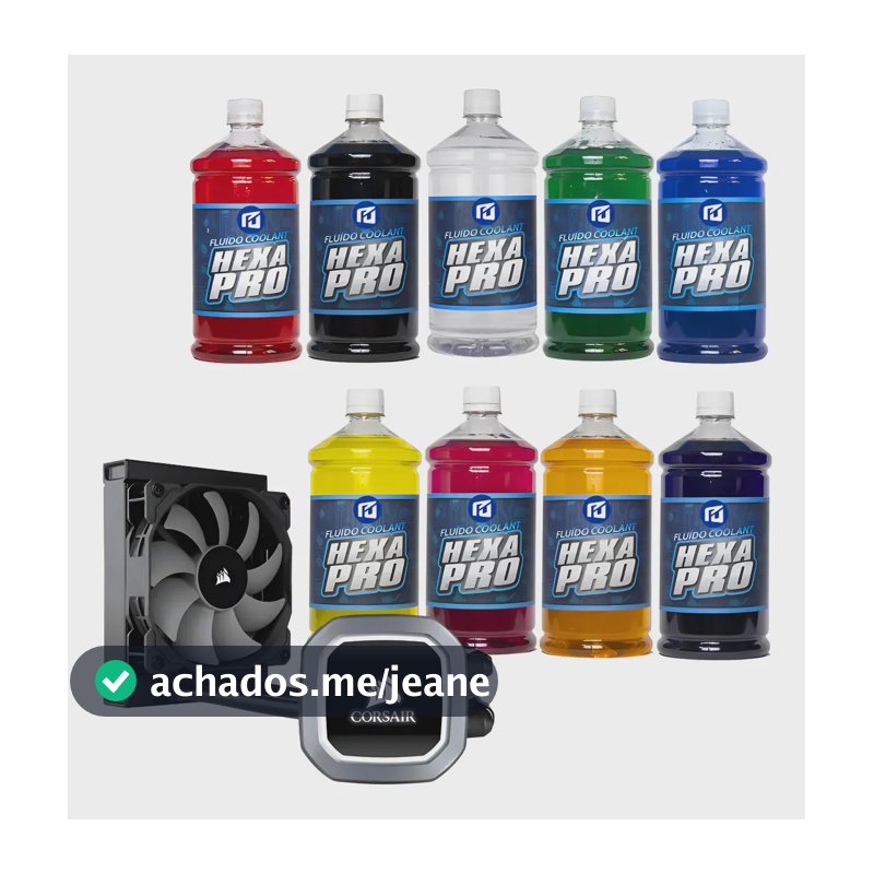 Fluido Para Qualquer Water Cooler Selado Ou Custom - 500ml Transparente
