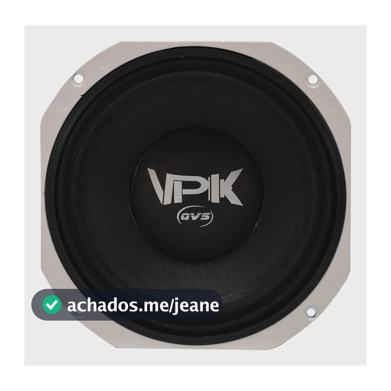 Alto Falante QVS 8 Polegadas 55 VPK 4 Ohms