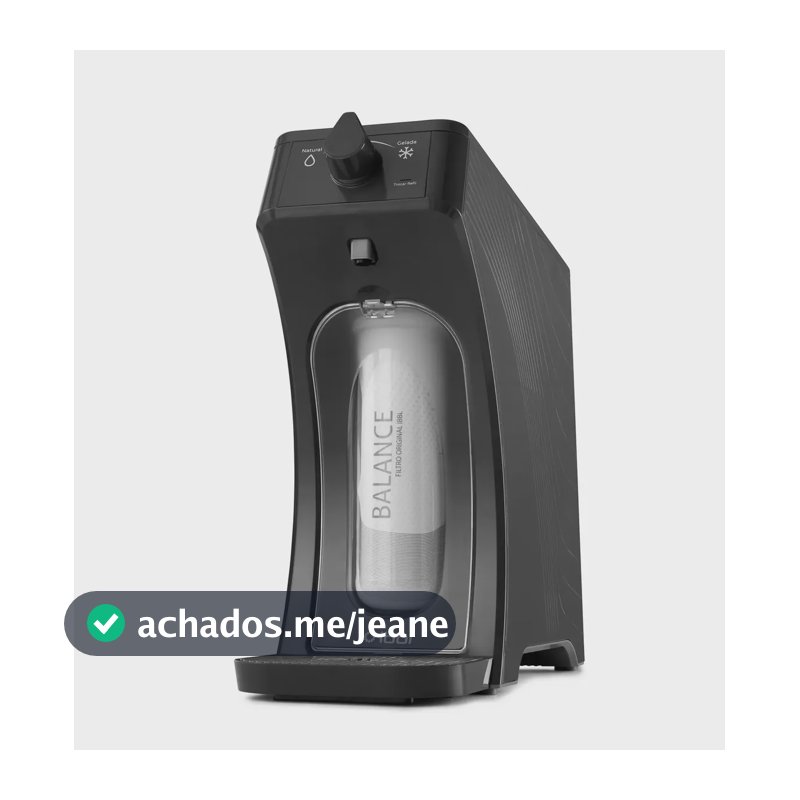 Purificador Água Novo E-due Equilibrium Grafite Ibbl Bivolt