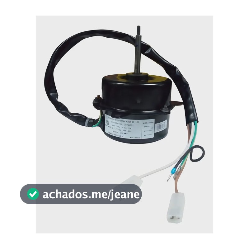 Motor Ventilador Condensadora Split 220v Springer 12000 Btus