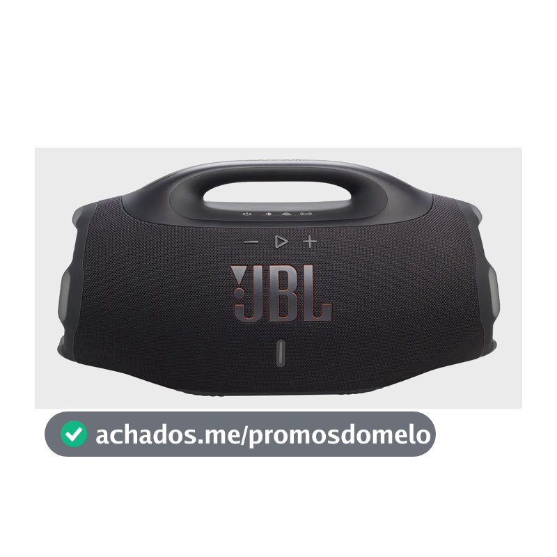 Caixa De Som Bluetooth JBL Boombox 4 PRETA