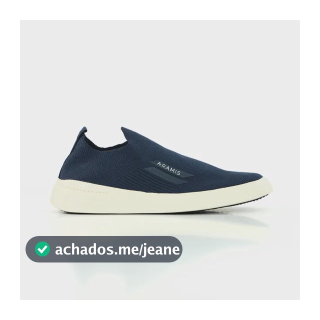 Tênis Aramis Journey Sand Confortável Macio Sofisticado Azul-marinho 41 Br