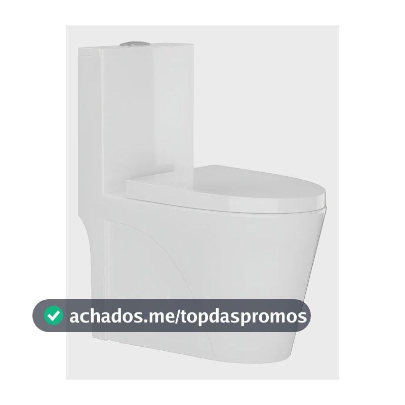 Vaso Sanitário Tubrax Monobloco VAB0002 Caixa Acoplada Completo Privada Cor Branco