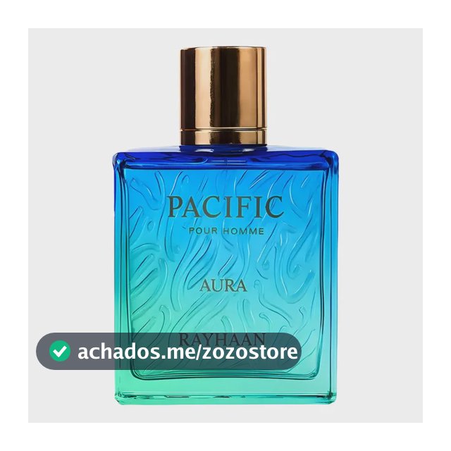 Perfume Rayhaan Pacific Aura Eau De Parfum 100ml Para Homens
