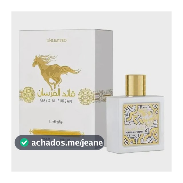 Perfume Lattafa Qaed Al Fursan Unlimited Eau De Parfum 90 Ml Edp Arabe