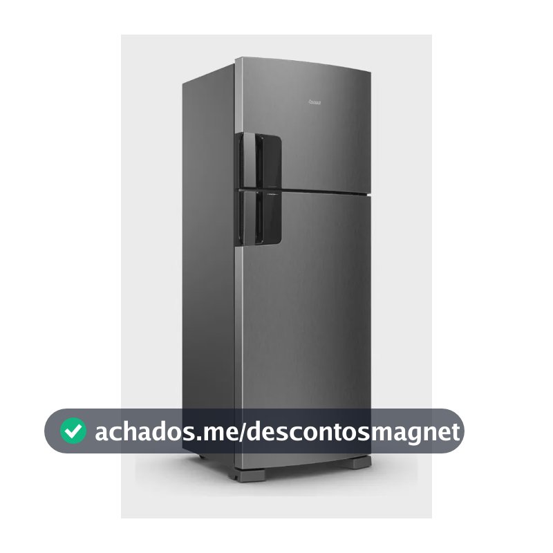 Geladeira Consul Frost Free Duplex Crm53mk 455l Cor Platinum