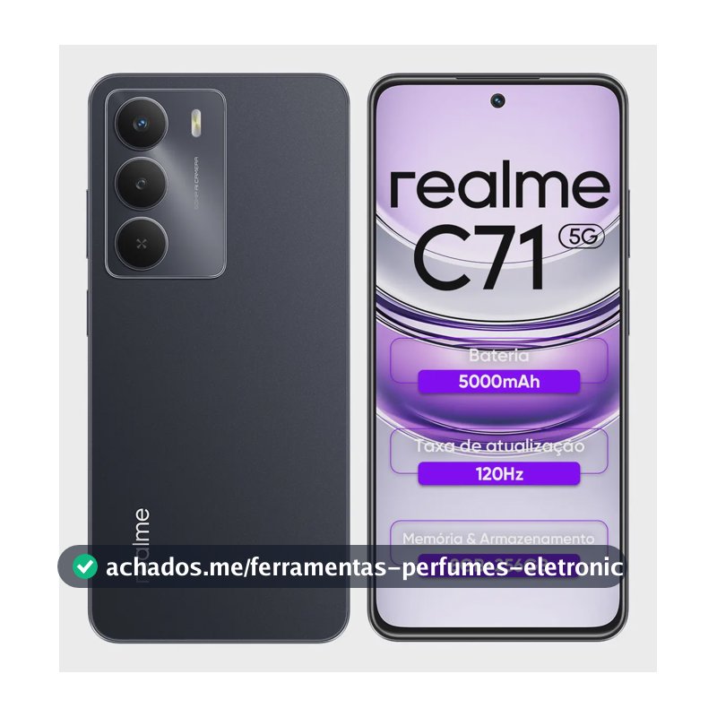 Celular Smartphone Realme C71 5g 8gb 256gb Dual Sim
