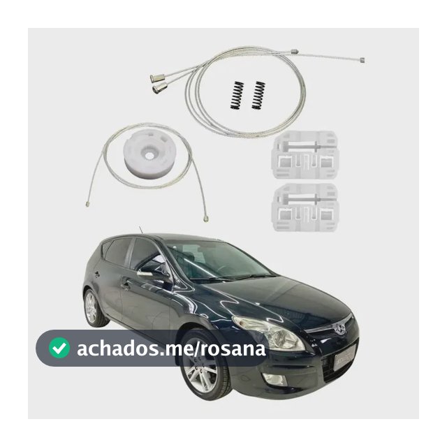 Kit Reparo Vidro Elétrico I30 Lado Direito Dianteiro