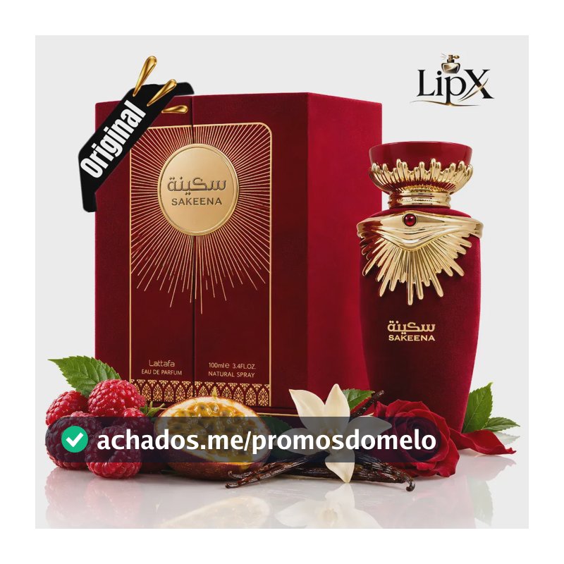Perfume Árabe Sakeena Edp Feminino 100ml
