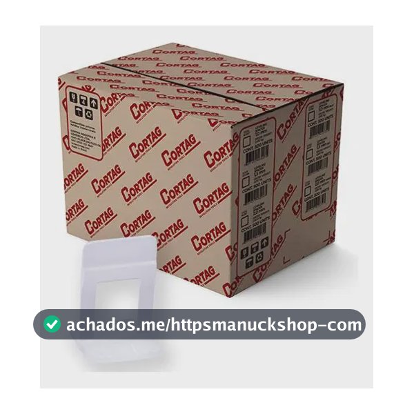 Separador Espaçador Nivelador 1,5mm c/ 1000 und Cortag Slim Branco
