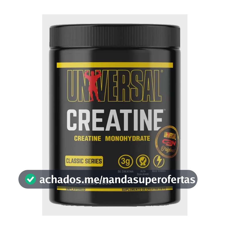 Creatina Pura Monohidratada 300g Classic Series - Universal Sabor Neutro