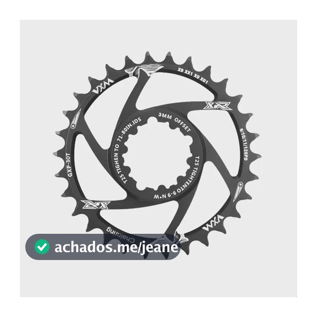 Coroa Direct Mount 3mm Padrão Sram 30 32 34 36 38 40 Dentes