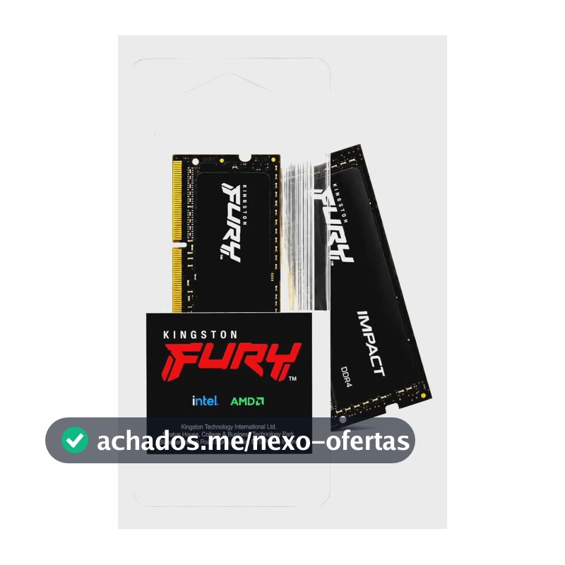 Memoria Ram 8gb Ddr4 De Notebook 3200mhz Kingston Fury C/ Nf