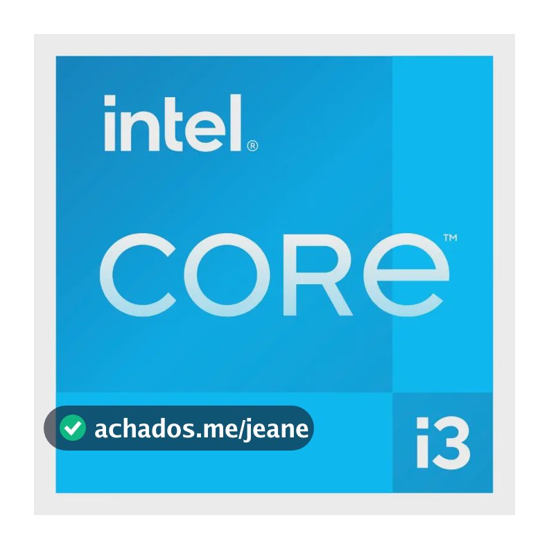 Processador Intel Core i3-13100F 4 Núcleos 4.5GHz PCIe 5.0 DDR5 DDR4 Gamer