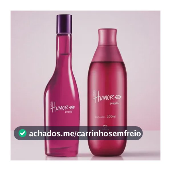 Kit Humor: Deo Colônia Humor Próprio 75ml + Body Splash Humor Próprio 200ml